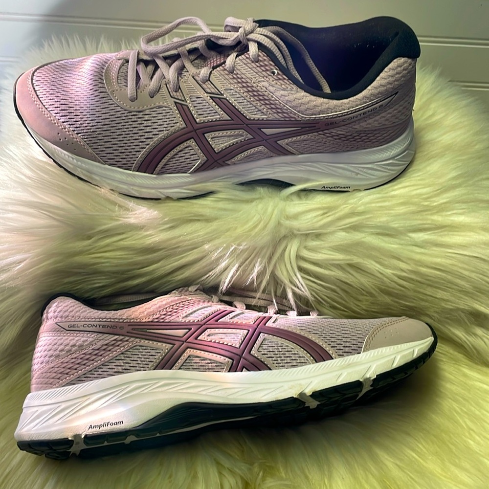 ASICS Gel Contend 6  Lavender AmpliFoam Sneaker 👟